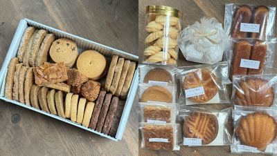 ★Ｒａｎｕｎｃｕｌｕｓクッキー缶とフランス菓子のセット