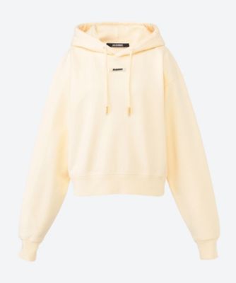 JACQUEMUS ロゴパッチドローストリングフーディ フーディー | JACQUEMUS (Women)/ジャックムス | 三越伊勢丹