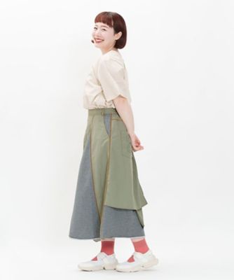 ナイロンと裏毛仲良くＳＫ