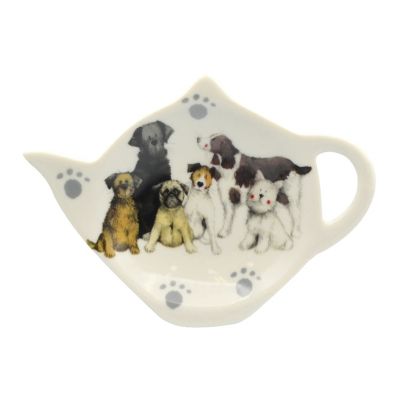☆わんわんセット（犬デザインのティーバッグトレイ＋