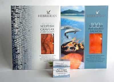 ＜Hebridean Smokehouse＞★スライススモークサーモンとスモークサーモンパテとマリネサーモンセット