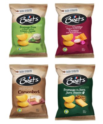Brets/ブレッツ 【フランス展おまとめ】★ブレッツ　ポテトチップス・チーズフレーバーセット【１０月６日（火）以降お届け】