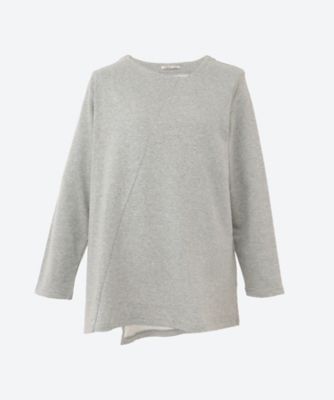 Tasharuby(Women/大きいサイズ)/ターシャルビー ★アシンメトリーネックカットソー(クローバー)