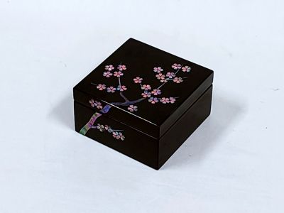 ☆【産直】漆器のアソベ 小箱 桜花貝入り | 漆器のアソベ