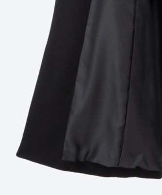 極美品⭐︎LEONARD 黒 カシミヤ100 裏地総柄シルク ロゴボタン コート 在庫限り ジェイ&エムデヴィッドソン J&M Davidson 財布 長財布