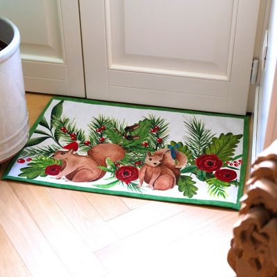 ＜Tessitura Toscana Telerie＞★クリスマスマット　＜ナットヌック＞　８０ｃｍ