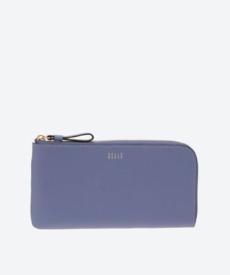 ＜PELLE BORSA (Women)＞フィーネ　Ｌ字ファスナーコンパクト長財布