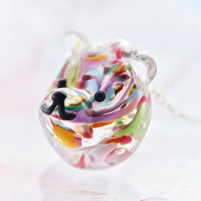 ★【産直】【Ｃｒｙｓｔａｌ】　「クマクリスタル」　（１４ＫＧＦチェーン付き）