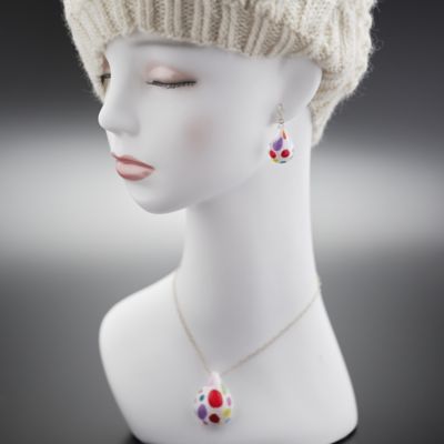 ★【産直】【Ｃｒｙｓｔａｌ】　「Ｓｕｎｄａｙ」１４Ｋｇｆ　Ｓｅｔ（ピアス＆ペンダント＆チェーンセット）