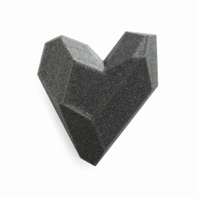 ★ハートブローチ　３Ｄ　ｐｒｉｎｔｅｄ
