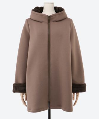 ☆エコファーコート（クローバー） | noa-ge(Women/大きいサイズ