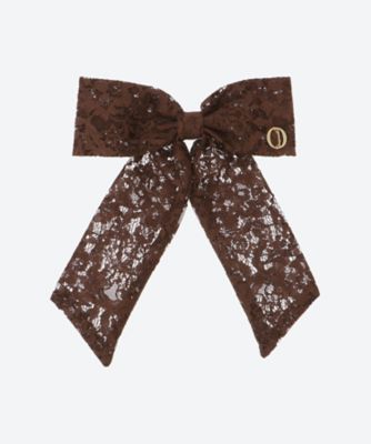 ＜Chapeau d′ O (Women)＞ＣＤＯ　Ｒａｃｅ　Ｒｉｂｂｏｎ　Ｄ．Ｃｌｉｐ