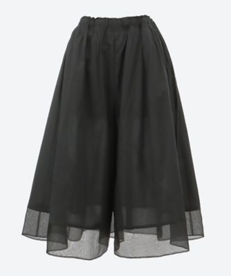 SHANSHAN RUAN (Women)/シャンシャンルアン キュロット　Ｃｏｔｔｏｎ　ａｎｄ　ｓｉｌｋ　ｏｒｇａｎｚａ　ｊｕｐｅ　ｃｕｌｏｔｔｅ　ＰＴ５３Ｃ１