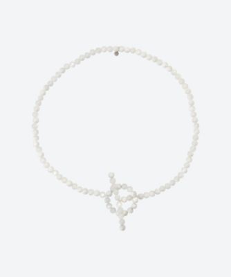 ＜SASKIA DIEZ (Women)＞ネックレス　ＨＯＬＩＤＡＹ　ＮＥＣＫＬＡＣＥ　ＣＨＯＫＥＲ　ＭＯＰ　０５３．０３．０１．３６０．０９．２０．