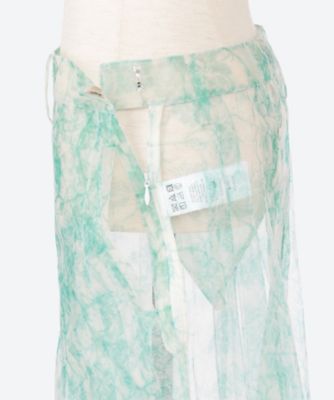 Ｔｕｌｌｅ　Ｉｒｒｅｇｕｌａｒ　Ｐｌｅａｔｅｄ　Ｓｋｉｒｔ　ＶＭ―ＳＳ２５―ＳＫ０２