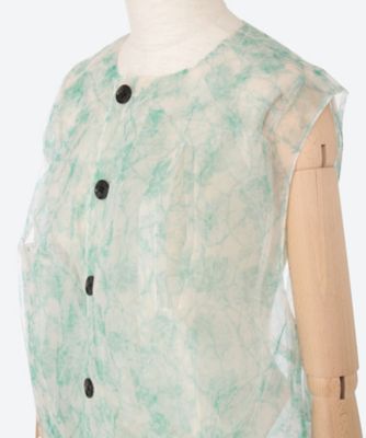 Ｔｕｌｌｅ　Ｉｒｒｅｇｕｌａｒ　Ｐｌｅａｔｅｄ　Ｖｅｓｔ　ＶＭ―ＳＳ２５―Ｖ０５