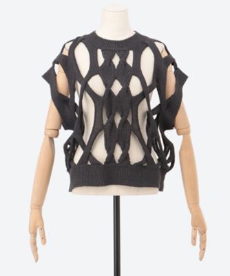 Kota Gushiken (Women)/コウタグシケン セーター　Ｃａｂｌｅｓ　ｉｎ　ｔｈｅ　Ａｉｒ　Ｗａｉｓｔｃｏａｔ　ＫＧＳＳ２５―Ｋ０６