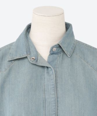 Ｔｈｅ　Ｔｕｒｑｕｏｉｓｅ　Ｏｖｅｒｓｉｚｅｄ　Ｄｅｎｉｍ　Ｓｈｉｒｔ　ＴＥＭＴ―ＳＨＯＶ０１０―ＳＯ７Ｙ