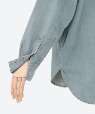 Ｔｈｅ　Ｔｕｒｑｕｏｉｓｅ　Ｏｖｅｒｓｉｚｅｄ　Ｄｅｎｉｍ　Ｓｈｉｒｔ　ＴＥＭＴ―ＳＨＯＶ０１０―ＳＯ７Ｙ