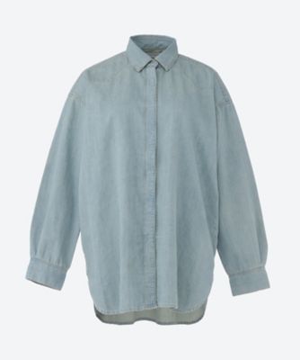 Tu es mon Tresor (Women)/トゥ エ モン トレゾア The Turquoise Oversized Denim Shirt TEMT―SHOV010―SO7Y