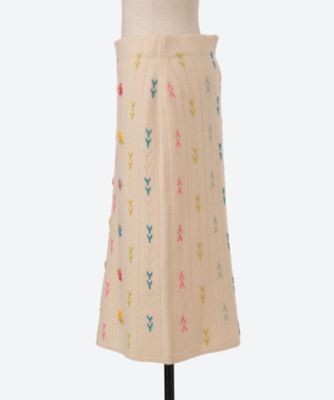 完売・美品 ヤンヤン Yan Yan daisy skirt ニットスカートXS 完売 ヤンヤン Yan Yan daisy skirt ニットスカート XS YANYAN KNITS