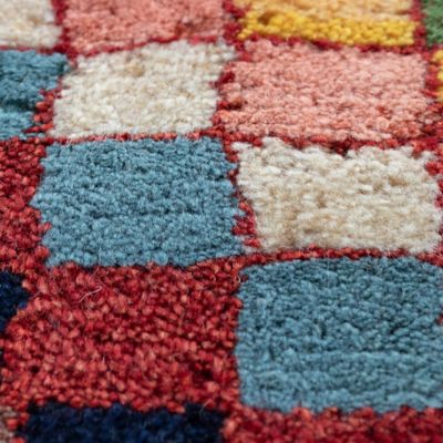 ★ペルシャ手織りギャッベ　クッション　８