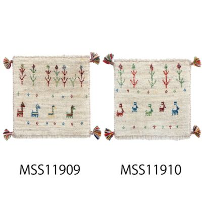 【SALE】三越伊勢丹オンラインストア ペルシャ手織りリーズバフトギャッベ チェアサイズ2枚セット 4（5）mss11909/mss11910 ラグ【三越伊勢丹/公式】