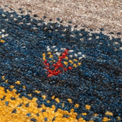 ★ペルシャ手織りギャッベ　チェアサイズ　２１