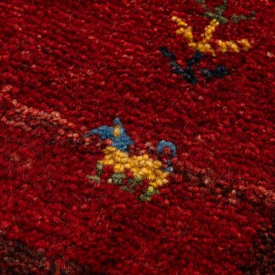 ★ペルシャ手織りギャッベ　チェアサイズ　２１