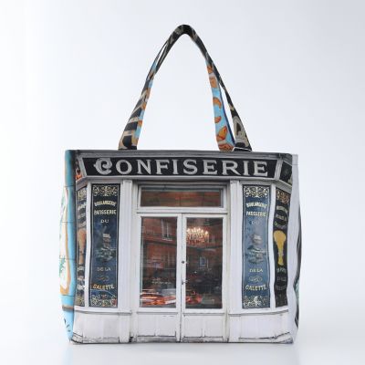 ＜MARON BOUILLIE＞★ファスナー付きレトロバッグ（大）／　ｃｏｎｆｉｓｅｒｉｅ