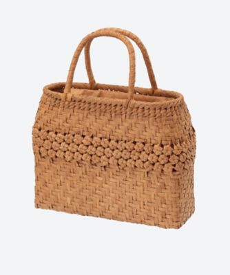 気になる対象商品 ☆山ぶどうかごバッグ 網代＋上段花編み | 京彩/キョウサイ バッグ