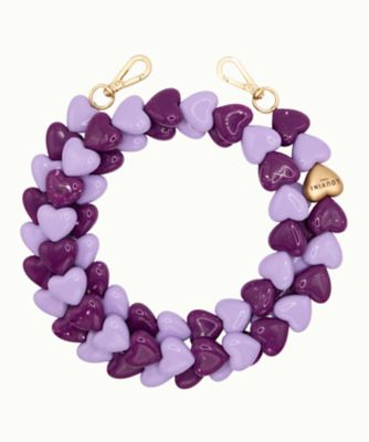 Louvini Paris/ルヴィニ パリ ★スマートフォンチェーン　ＣＵＯＲＥ　ＰＵＲＰＬＥ