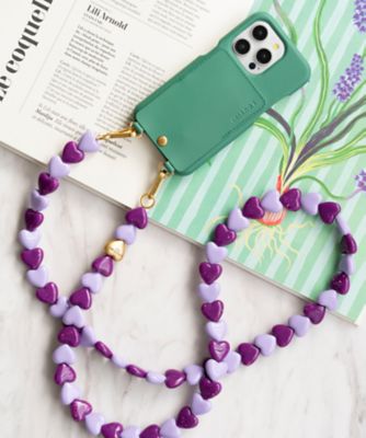 ★スマートフォンチェーン　ＣＵＯＲＥ　ＰＵＲＰＬＥ