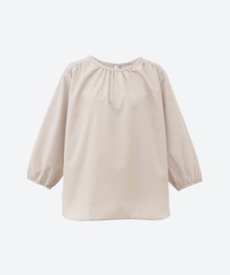 婦人ギャザーブラウス（七分袖）