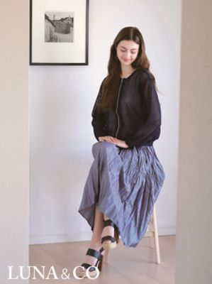 メッシュジップカーディガン