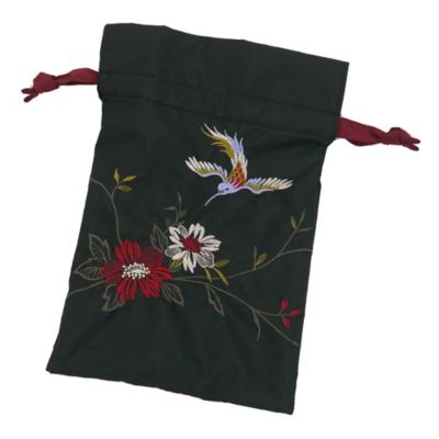 【プレゼント付】花鳥刺繍ミニ折りたたみ日傘