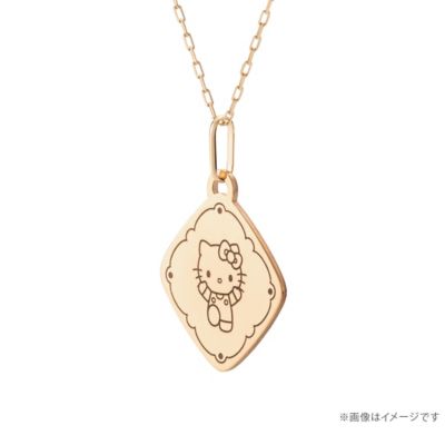 ★【受注生産】サンリオキャラクターズプレートネックレス－ｄｉａｍｏｎｄ（ひし形）－