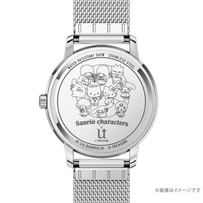 ★【受注生産】サンリオキャラクターズ　カスタムウォッチ＜ケース・シルバー＞３６ｍｍ