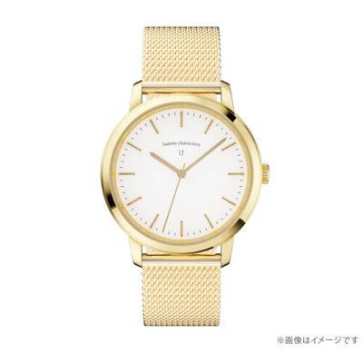 ★【受注生産】サンリオキャラクターズ　カスタムウォッチ＜ケース・イエローゴールド＞３６ｍｍ