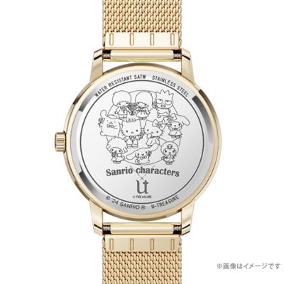 ★【受注生産】サンリオキャラクターズ　カスタムウォッチ＜ケース・イエローゴールド＞３６ｍｍ