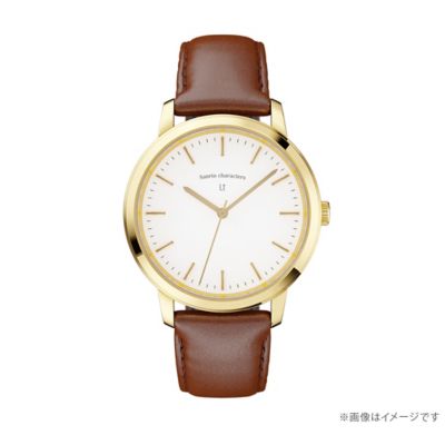 ★【受注生産】サンリオキャラクターズ　カスタムウォッチ＜ケース・イエローゴールド＞３６ｍｍ