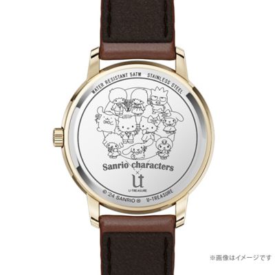 ★【受注生産】サンリオキャラクターズ　カスタムウォッチ＜ケース・イエローゴールド＞３６ｍｍ