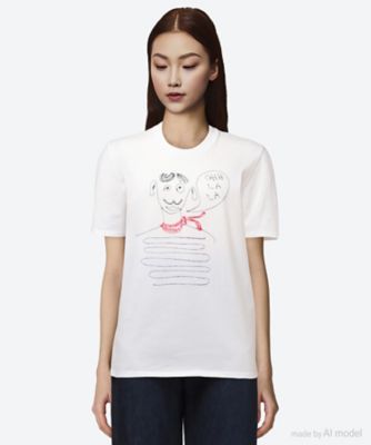 bengt paris (Women)/ベンクト パリ Ｔシャツ　２５＿０３６