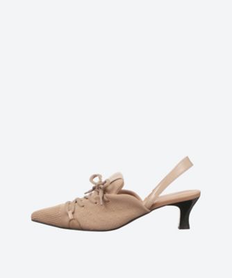 ＜MAISON MAVERICK PRESENTS (Women)＞Ｋｎｉｔ　Ｌａｃｅ－Ｕｐ　Ｓｎｅａｋｅｒ　Ｈｅｅｌｓ　ＭＳ２３２５－ＣＭ