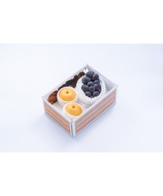 福岡/南国フルーツ/ナンゴクフルーツ ★【産直】九州産旬のフルーツセットＡ１０（ピオーネ＆和梨）１