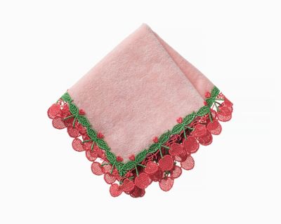 近沢レース店 (Women)/チカザワレーステン 【予約販売】７月デザイン　さくらんぼ（ピーチ）　ＦＷ０４－１
