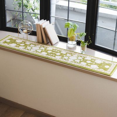 ★ペルシャカーペット（機械織）２５．５×１２０ｃｍ　１