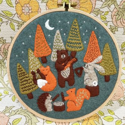 ☆枠付きフェルトキット（音楽隊） | Corinne Lapierre/コリーヌ