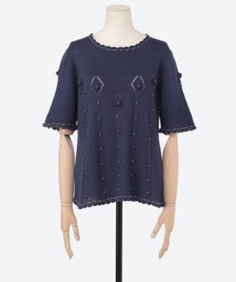 IIROT アルパカニット 半袖 Alpaca Knit_White– IIROT