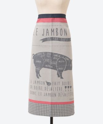 ＜Tissage Moutet＞★ギャルソンエプロン（ジャンボン）